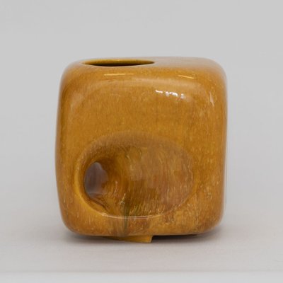 Ceramic Cube Vase from Bertoncello Ceramiche, 1960s-PUG-1304373