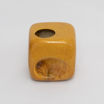 Ceramic Cube Vase from Bertoncello Ceramiche, 1960s-PUG-1304373