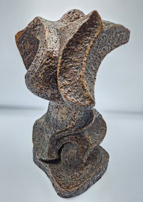 Ceramic Cubist Female Nude Sculpture, 1970s-ZTS-2036101