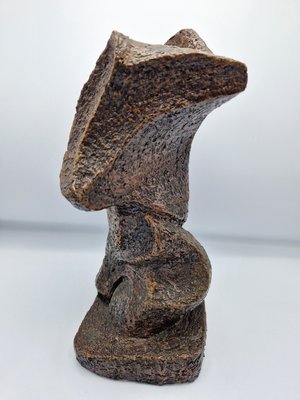 Ceramic Cubist Female Nude Sculpture, 1970s-ZTS-2036101