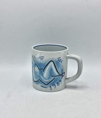 Ceramic Cup by Wilhelm Freddie for Royal Copenhagen, Denmark, 1980s-XXA-1095798