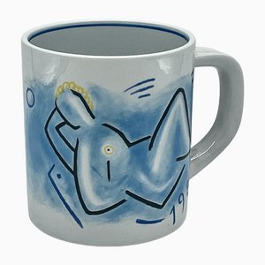 Ceramic Cup by Wilhelm Freddie for Royal Copenhagen, Denmark, 1980s-XXA-1095798