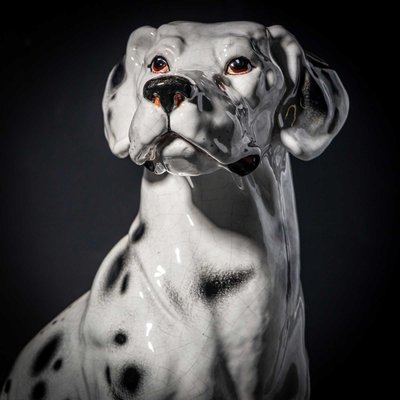 Ceramic Dalmatian, Italy, Mid-20th Century-VEI-2022794