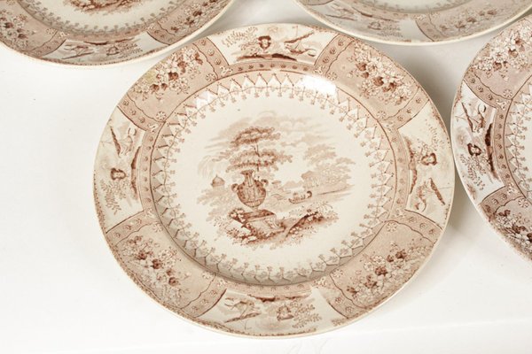 Ceramic Dinnerware Service by Thomas Mayer for Canova, Staffordshire, 1830, Set of 22-RAQ-820801