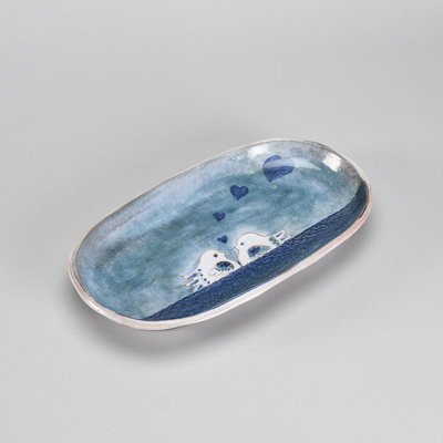 Ceramic Dish by Robert and Jean Cloutier, 1960s-GJR-1426398