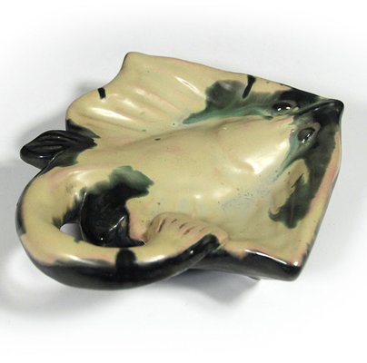 Ceramic Dish from Ceramique Ricard, 1950s-GIW-583093