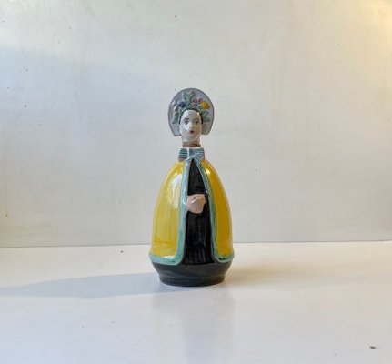 Ceramic Figural Dressed Woman Decanter by Johgus Bornholm, 1950s-LCR-1324120