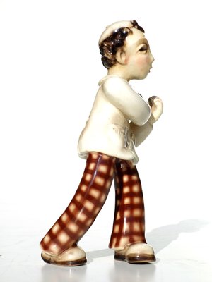 Ceramic Figurine by Leopold Anzengruber for Carraresi & Lucchesi, 1920s-GKB-845892