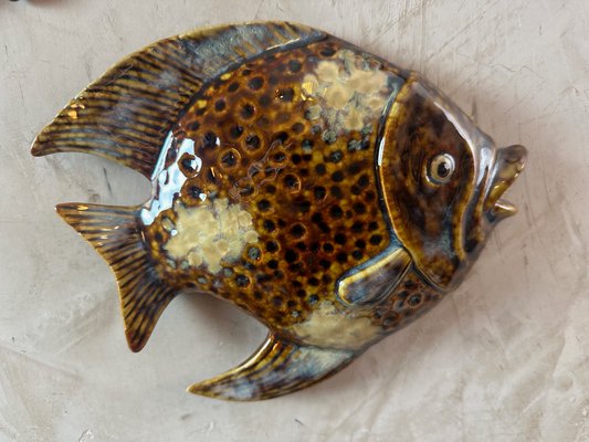 Ceramic Fish from Vallauris, 1970, Set of 4-BFK-2040477