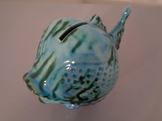 Ceramic Fish Money Box, 1970s-RDW-795726