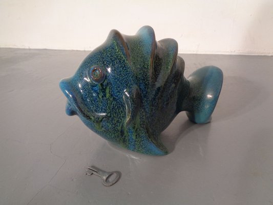 Ceramic Fish Money Box, 1970s-RDW-683426