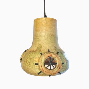 Ceramic Hanging Lamp with Portholes, 1970s-LDW-1449981