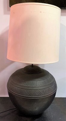 Ceramic Inca Table Lamp, 1980s-IKW-863463