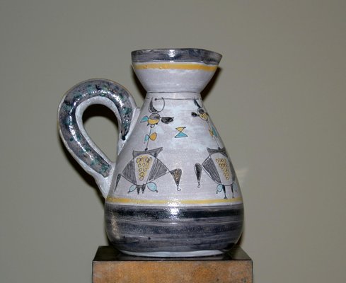 Ceramic Jug with Geometric Patterns-TEP-1234615