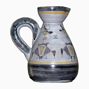 Ceramic Jug with Geometric Patterns-TEP-1234615