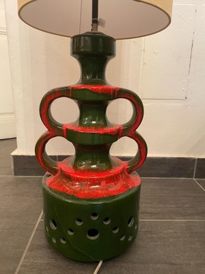 Ceramic Lamp from Scheurich, W. Germany-SEI-1111900