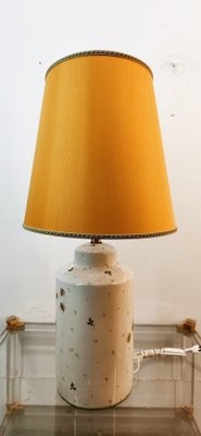 Ceramic Light with Bees and Oval Lampshade-QLH-1768760