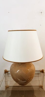 Ceramic Light with Lampshade-QLH-1768774