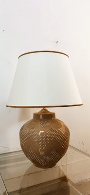 Ceramic Light with Lampshade-QLH-1768774