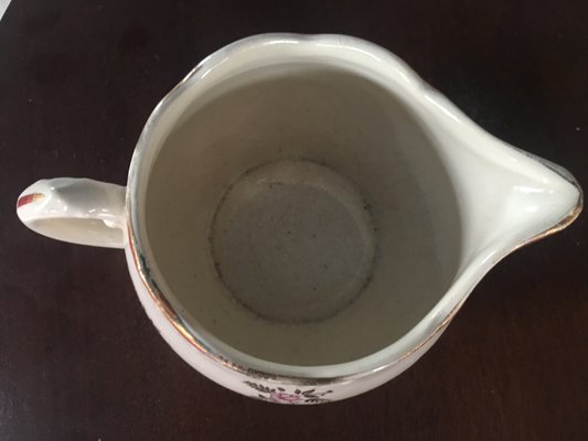 Ceramic Milk Jug from Boch La Louviere, 1900s-WQQ-994880