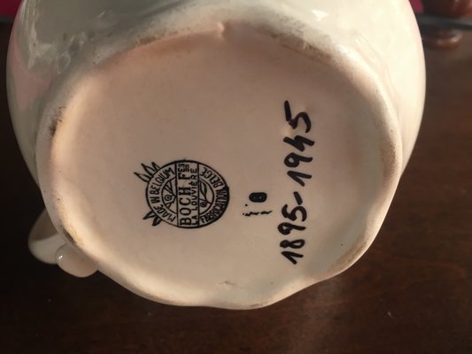 Ceramic Milk Jug from Boch La Louviere, 1900s-WQQ-994880