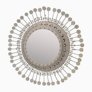 Ceramic Mirror by Georges Pelletier, France, 1970s-IDB-1342082