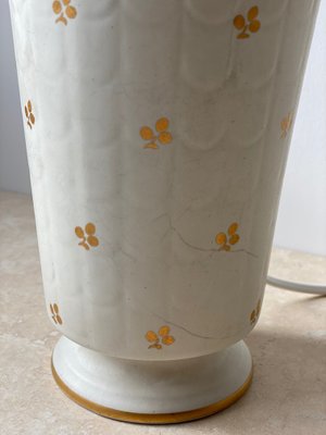 Ceramic Model Carrara Table Lamp by Wilhelm Kåge for Gustavsberg, 1940s-ARN-592536