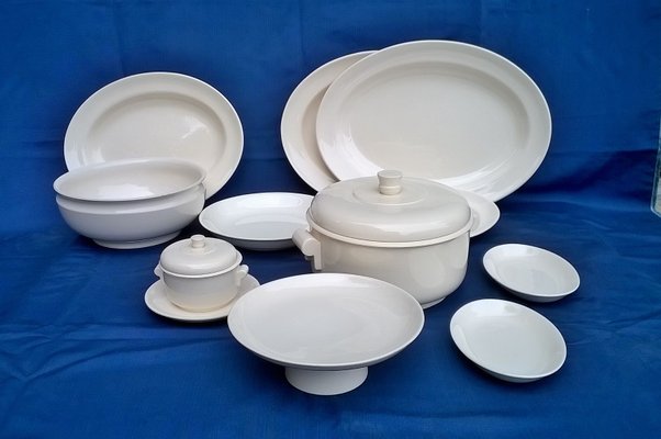 Ceramic Model Tureen Dinnerware Set by Gio Ponti for Richard Ginori, 1936, Set of 12-EI-511247