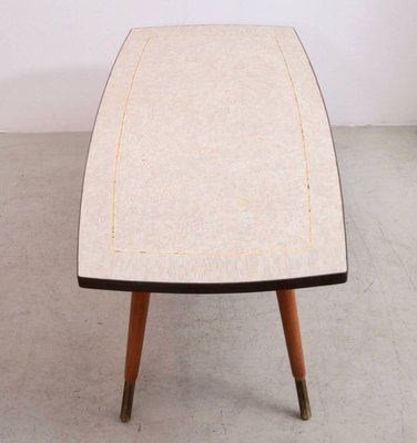 Ceramic Mosaic Side Table with Gold Elements by Berthold Muller, 1950s-SFD-631643