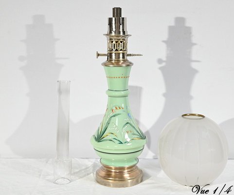 Ceramic Oil Lamp, Late 19th Century-RVK-1764660