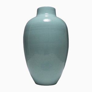 Ceramic Ovoid Vase by Henri Chaumeil, 1930s-QAC-2043004