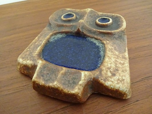 Ceramic Owl Ashtray from Buchtal, 1970s-RDW-594511