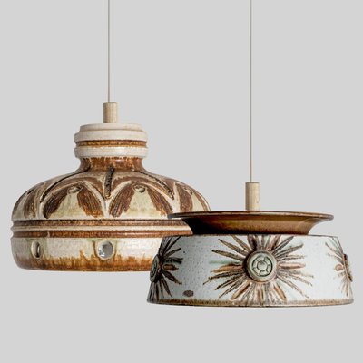 Ceramic Pendant Light, Denmark, 1970-VDW-1756151