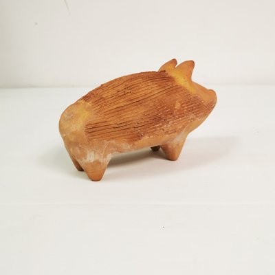 Ceramic Pig Figurine from Hegnetslund, Denmark, 1970s-ZTG-2018322