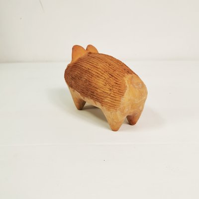 Ceramic Pig Figurine from Hegnetslund, Denmark, 1970s-ZTG-2018322