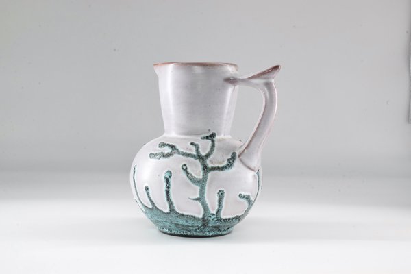 Ceramic Pitcher by Bruno Dose for Poterie Du Breuil, 1950s-GXL-842805