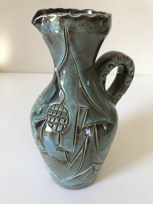 Ceramic Pitcher by Huguette Bessone, 1960s-NER-1291918