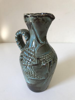 Ceramic Pitcher by Huguette Bessone, 1960s-NER-1291918