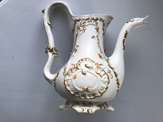 Ceramic Pitcher Signed by Bassano, Italy, 1950s-WQQ-1332303