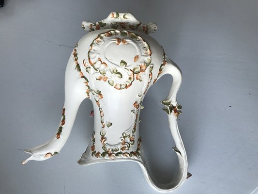 Ceramic Pitcher Signed by Bassano, Italy, 1950s-WQQ-1332303