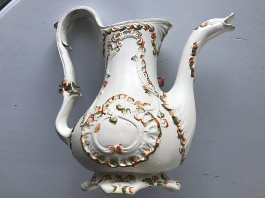 Ceramic Pitcher Signed by Bassano, Italy, 1950s-WQQ-1332303