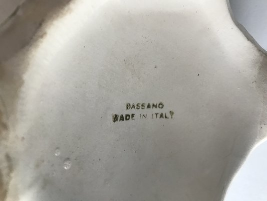 Ceramic Pitcher Signed by Bassano, Italy, 1950s-WQQ-1332303