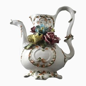 Ceramic Pitcher Signed by Bassano, Italy, 1950s-WQQ-1332303