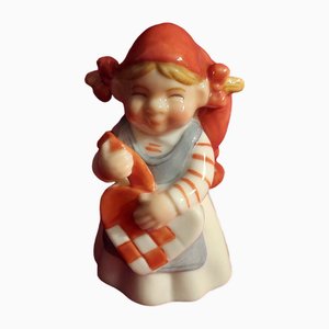 Ceramic Pixie Figurine with White Heart from Royal Copenhagen-PDF-2041930