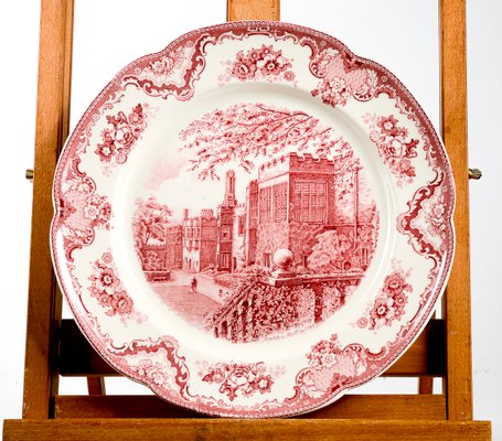 Ceramic Plate by Johnson Bros Enland Haddon Hall, 1792-RAQ-2033379