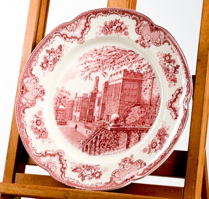 Ceramic Plate by Johnson Bros Enland Haddon Hall, 1792-RAQ-2033379