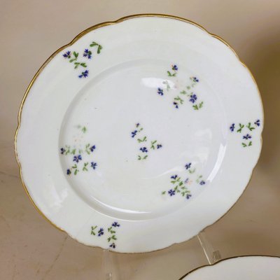 Ceramic Plates from Nast à Paris, 18th Century, Set of 12-SYQ-1802452