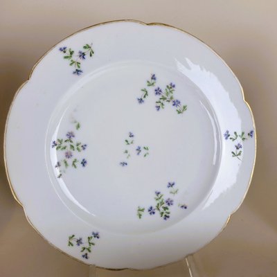 Ceramic Plates from Nast à Paris, 18th Century, Set of 12-SYQ-1802452