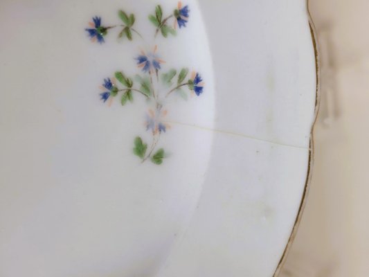 Ceramic Plates from Nast à Paris, 18th Century, Set of 12-SYQ-1802452