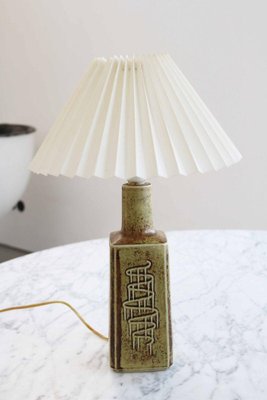 Ceramic Pottery Lamp by Desiree Stantoj, Denmark, 1960s-FJP-1799898